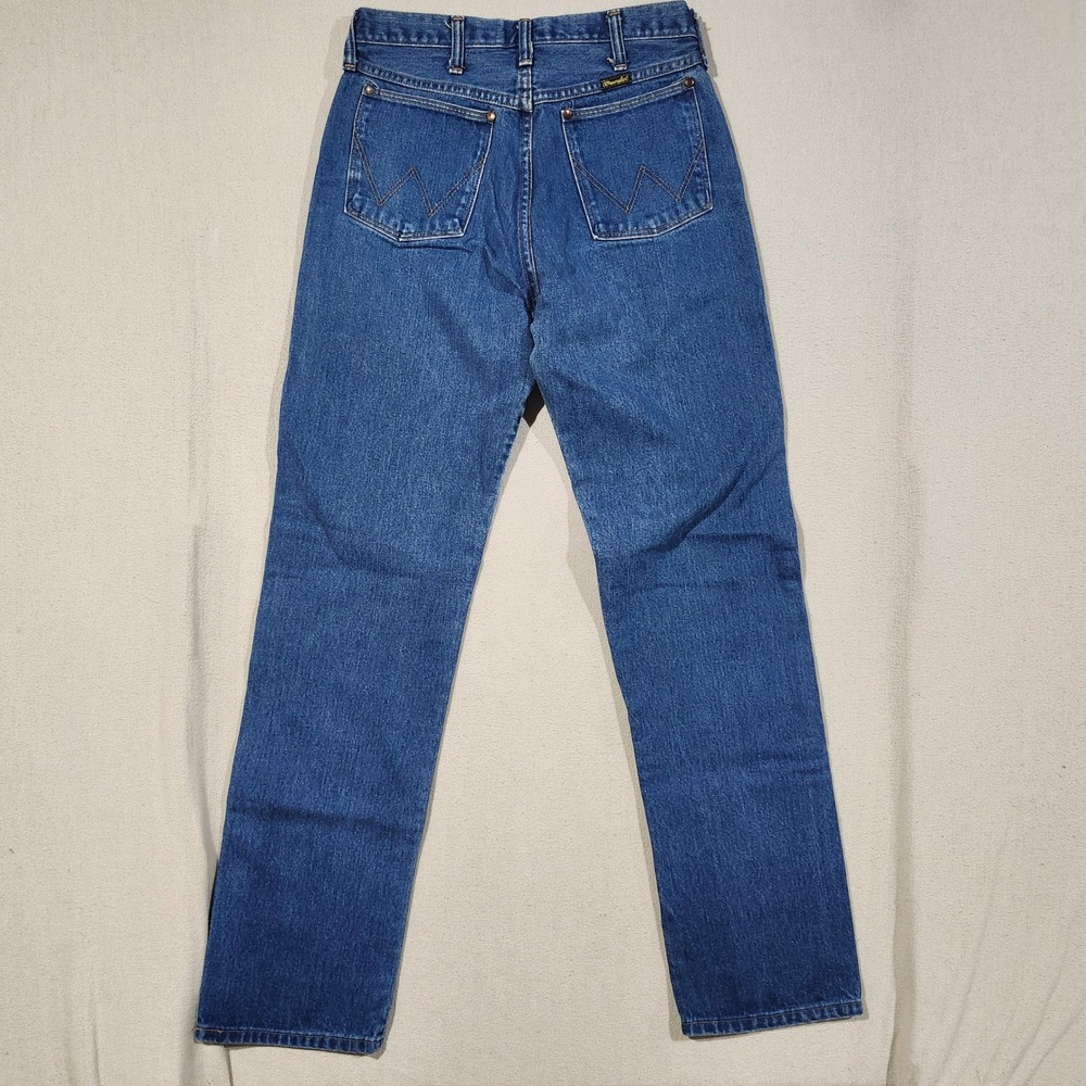 Vintage 70s 80s Wrangler 13MWZ Cowboy Cut Jeans 30x34 Made in USA Straight Leg